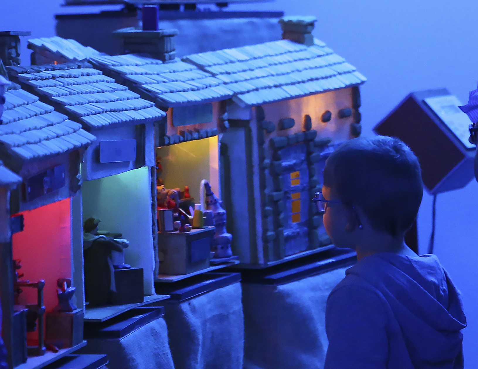 village animé photo